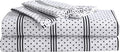 Betsey Johnson Dots and Stripes Microfiber Sheet Set King - Soft