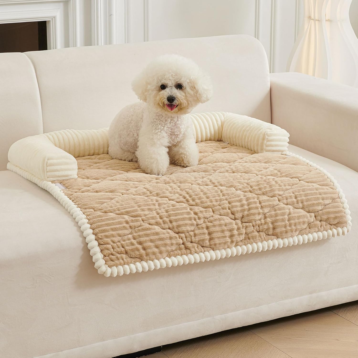 HAOMAIJIA Dog Couch Bed for Large Dogs, Soft & Washable Cover