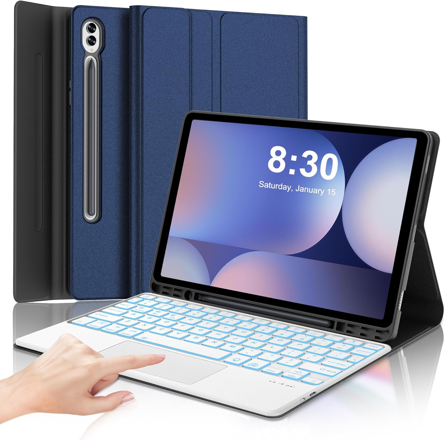 Keyboard Case for Samsung Galaxy Tab S10 Plus with Trackpad