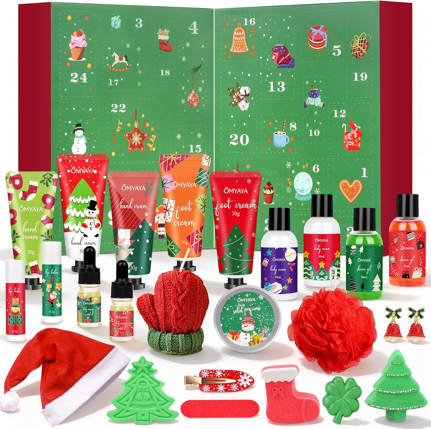 Skincare Advent Calendar 2025 for Women - 24 Days of Surprises