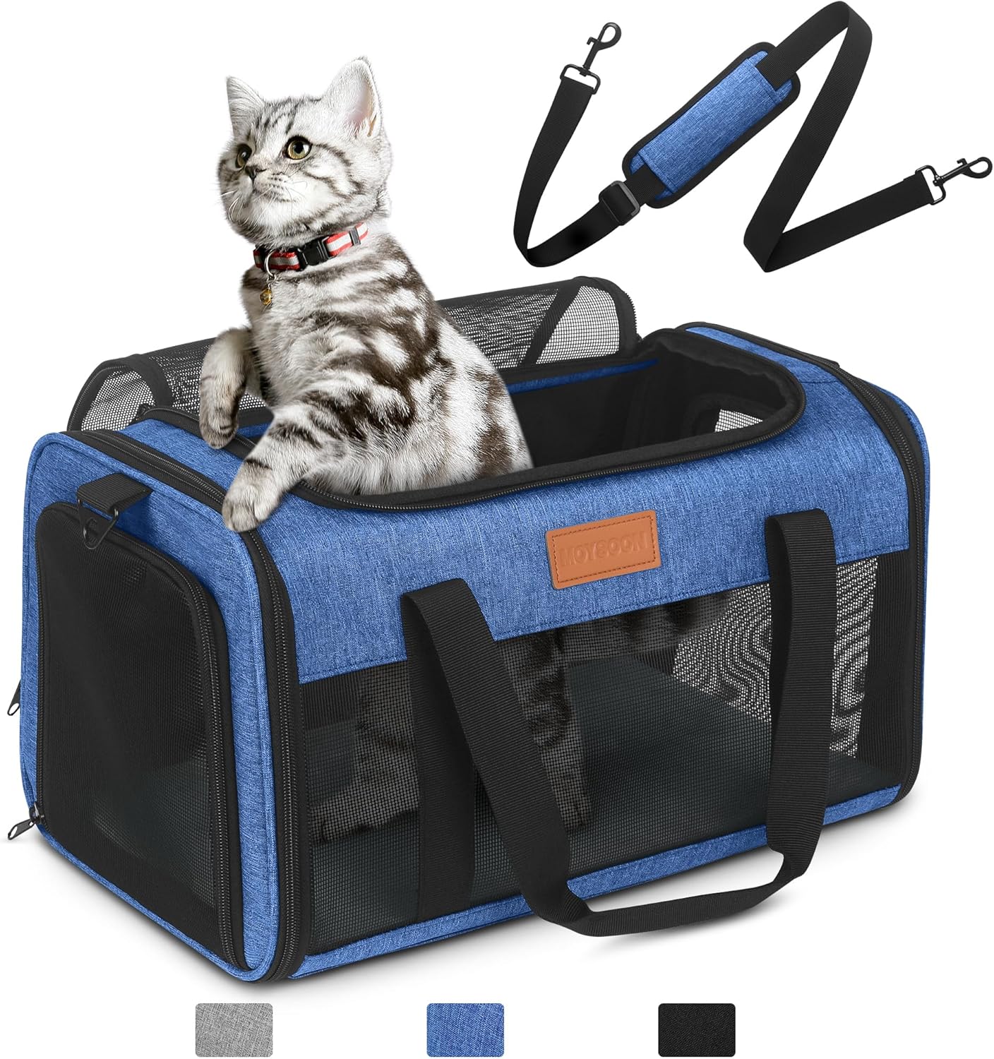 PETUX TSA Approved Pet Carrier for Small Cats and Puppies