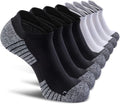 No Show Sports Compression Socks for Men and Women - Low-Cut 4/8