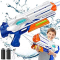 TOY Life Electric Manual 2-in-1 Water Gun for Kids - Long Range Fun