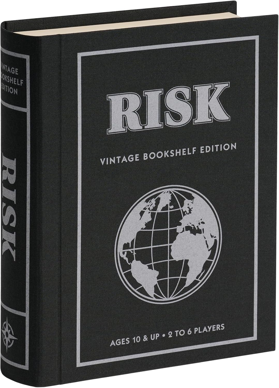 RISK Vintage Bookshelf Edition - Classic Strategy Game Redefined