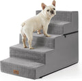 Dog Stairs for Small Dogs 5-Tier Wider Pet Stairs - Stable Access