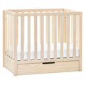 Colby 4-in-1 Convertible Mini Crib with Trundle Drawer - Space-Saving