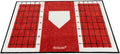 Baseball and Softball Hitting Mat with Alignment Guide - 6 x 4 ft