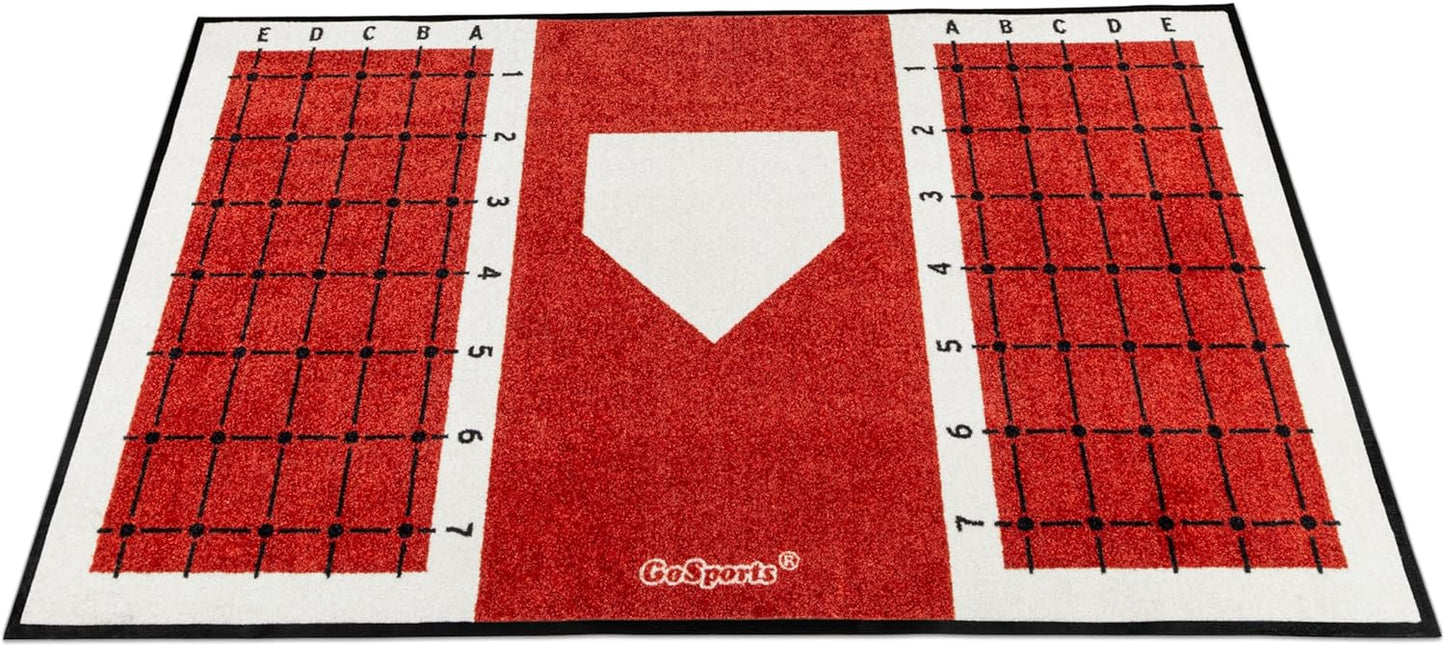 GoSports Baseball and Softball Hitting Mat for Perfect Stance