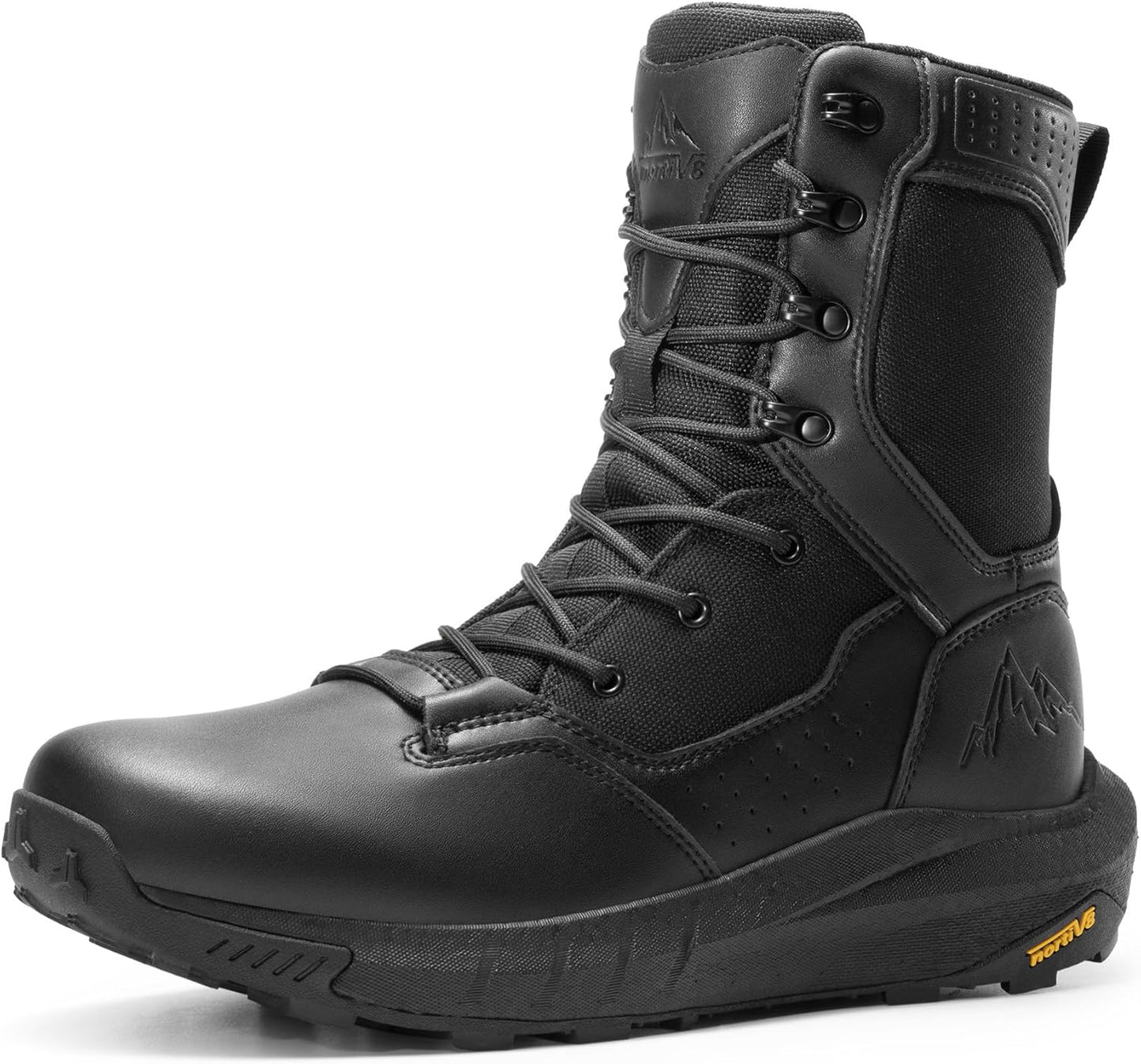 NORTIV 8 Men's Tactical Work Boots - Lightweight & Breathable