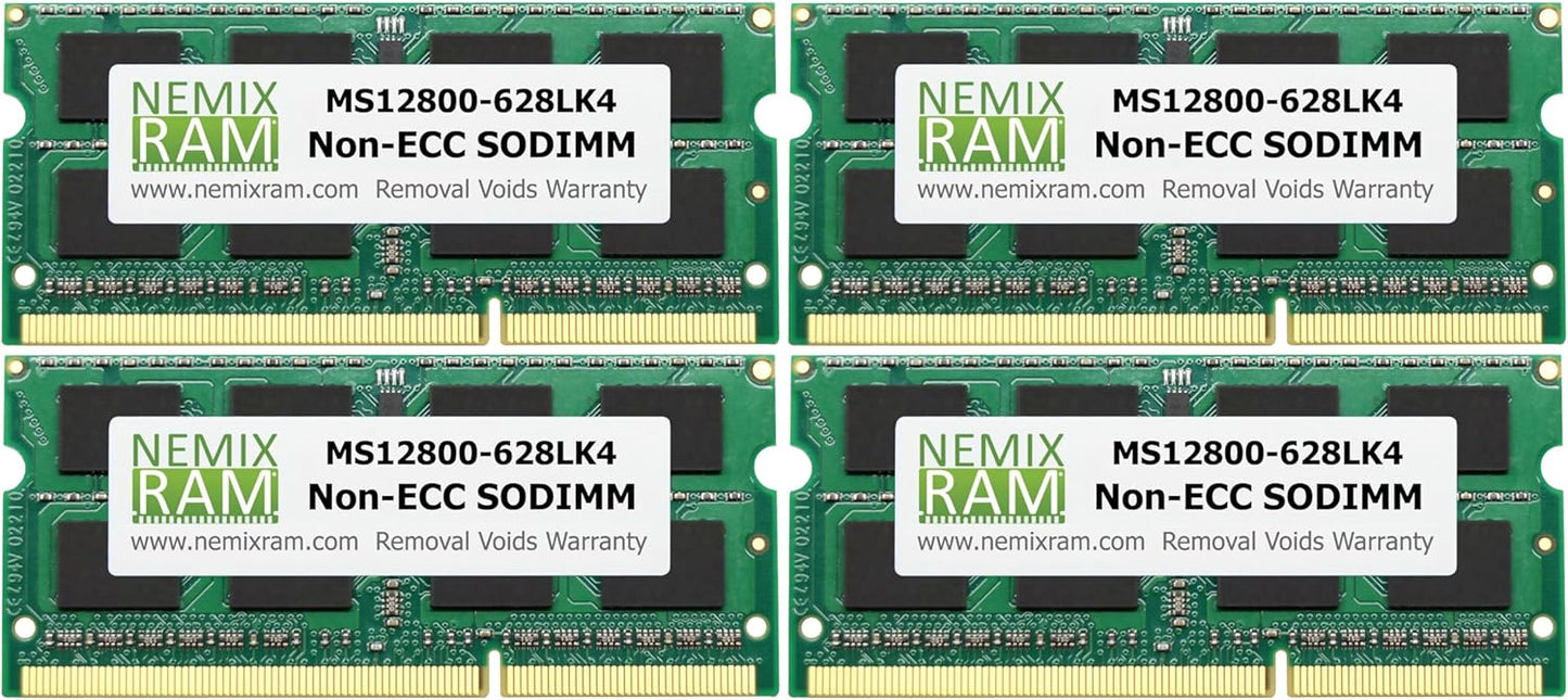 NEMIX RAM 64GB DDR3 1866MHZ PC3-14900 Memory Upgrade Kit