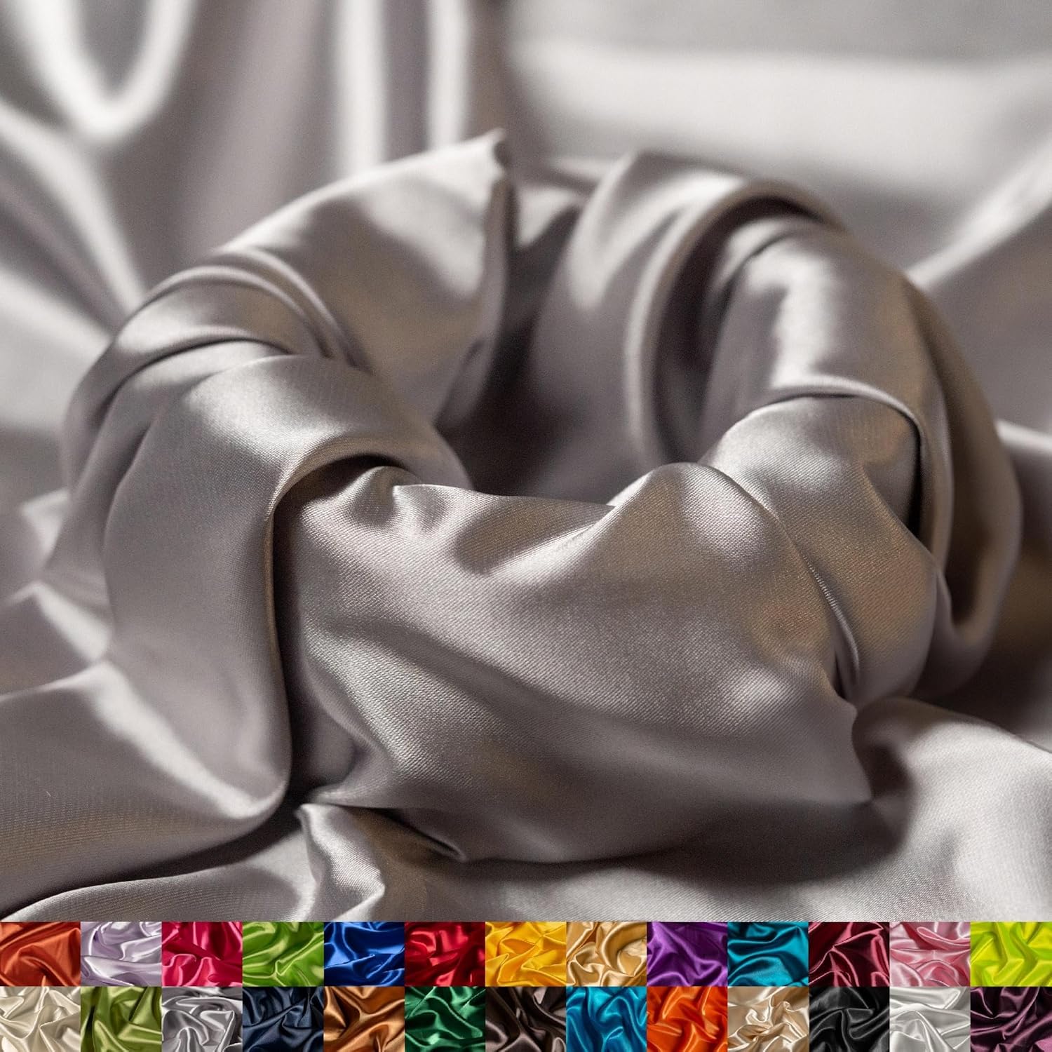 Luxurious Charmeuse Satin Fabric for Elegant Apparel & Decor