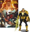 Black ADAM 7in Figure with Comic - Detailed DC Multiverse