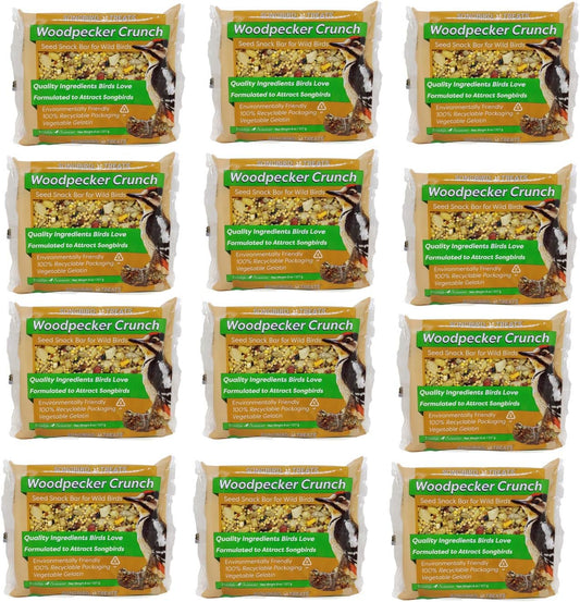 Songbird Treats Seed Bars for Wild Birds - 12 Pack of 8 oz