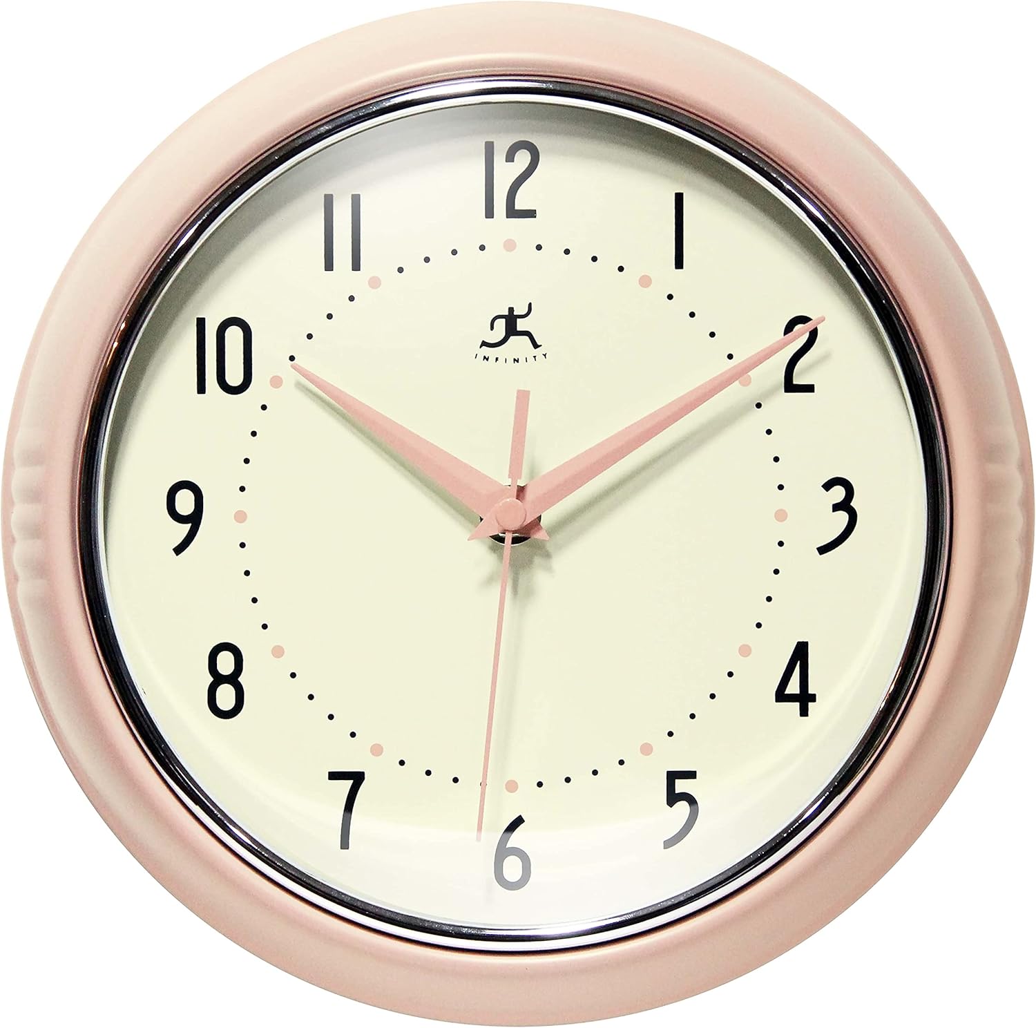 Retro Silent Sweep Non-Ticking Wall Clock for Modern Decor