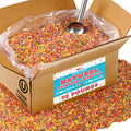 Bulk Natural Rainbow Sprinkles 10 LB Wholesale - Dye-Free Jimmies