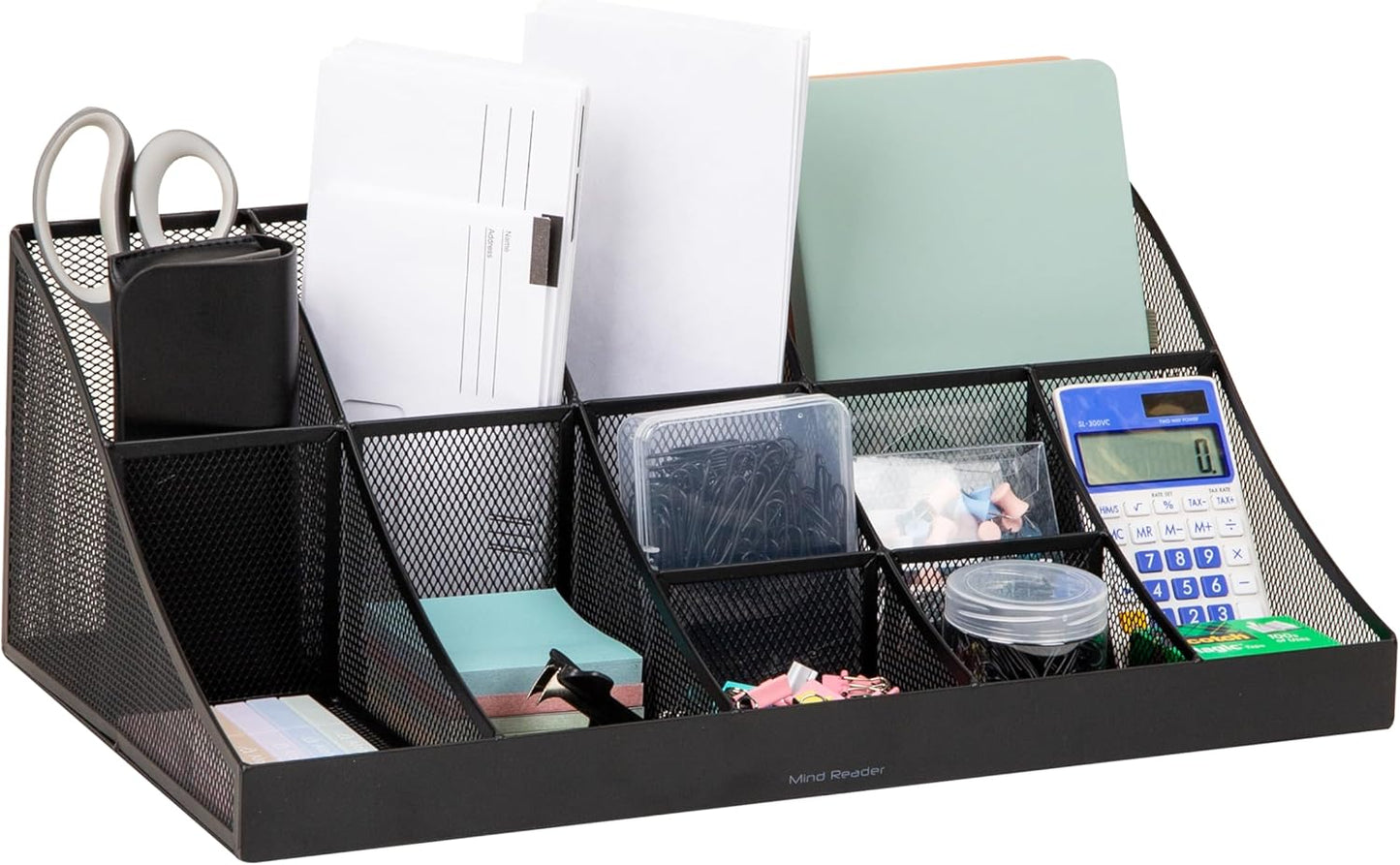Mind Reader Countertop Organizer for Office and Breakroom Use