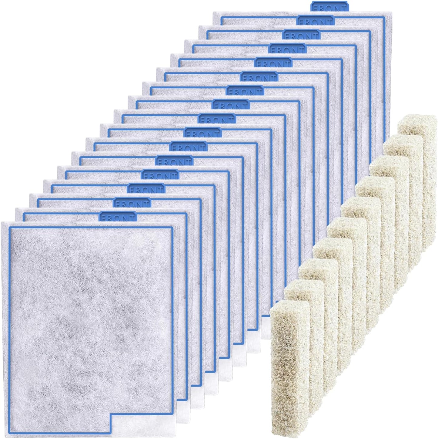 Large Filter Cartridges Replacement for Aqueon QuietFlow Filters