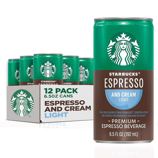 Starbucks Espresso & Cream Light - On-the-Go Energy Boost!