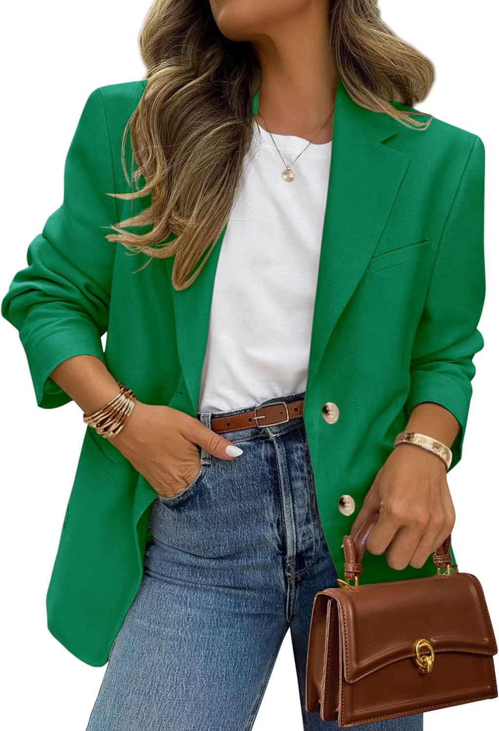 PRETTYGARDEN Blazers for Women Business Casual Work Jacket