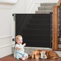 Retractable Baby & Dog Gate Extra Wide 54in x 34in - Safe