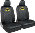 Batman Front Seat Covers & Seat Belt Pads - Universal Fit Car Set