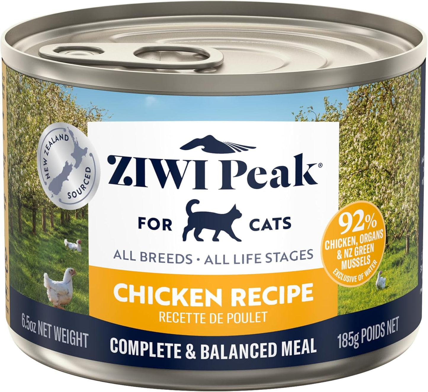ZIWI Peak Wet Cat Food: High Protein Grain Free Nutrition