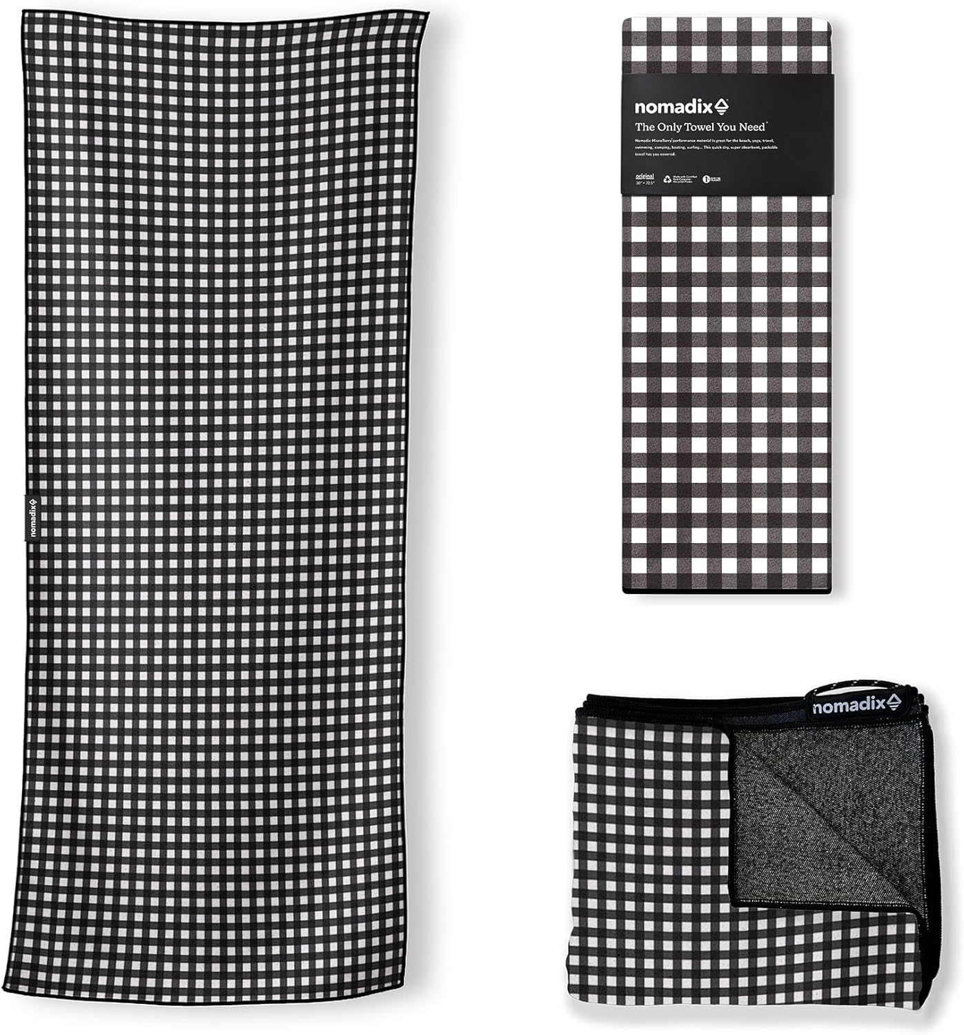 Nomadix Original Towel - Super Absorbent & Sand Resistant