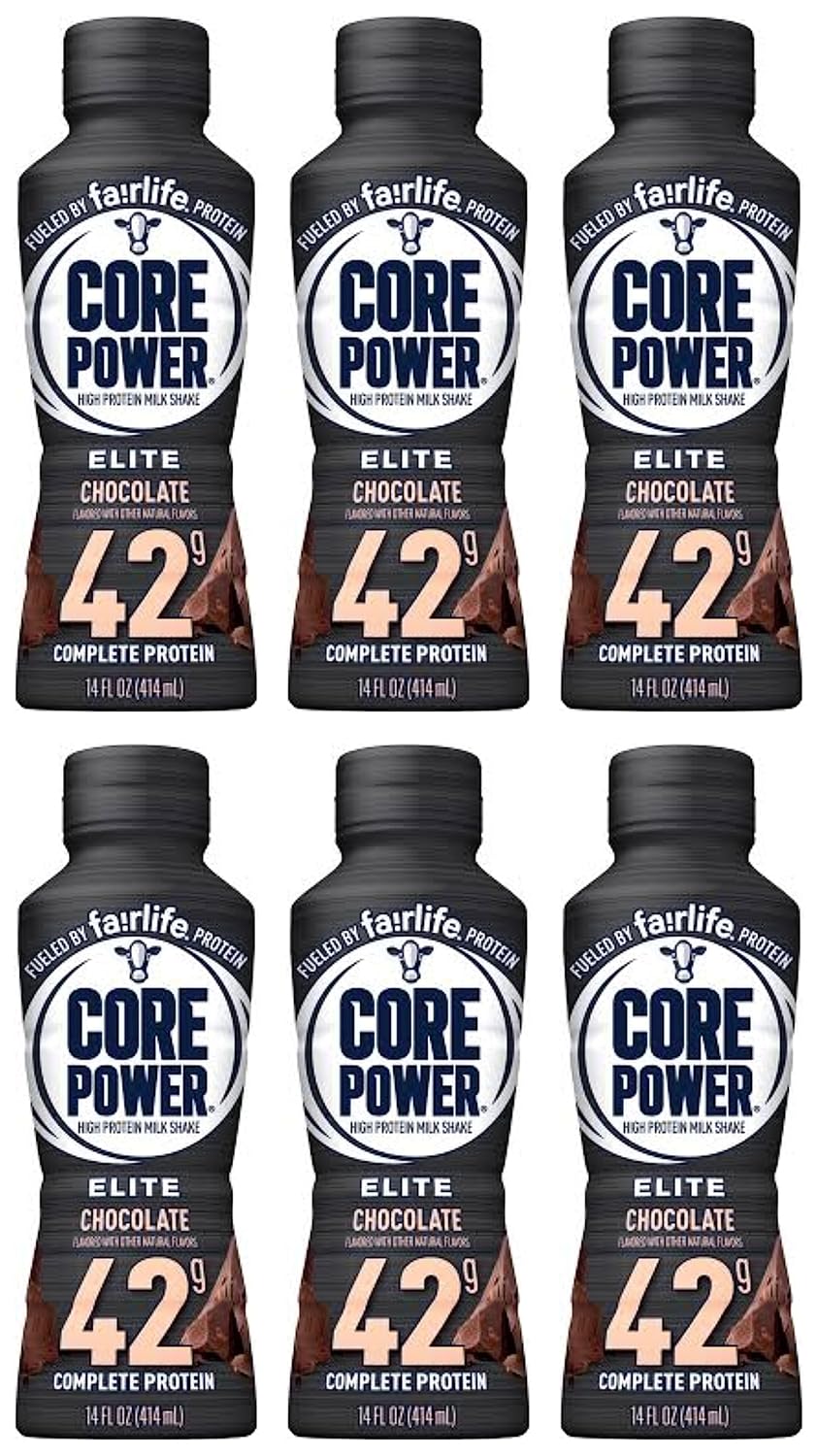 High Protein Chocolate Milk Shakes - 42g!