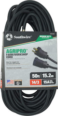 Southwire AgriPro Medium Duty Extension Cord - 50 ft Heavy Duty