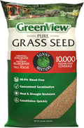 GreenView Pure Grass Seed Sunny Mixture - Fast Germination and Heat