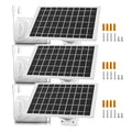 3 Pack Solar Panel Camera Charger for Arlo & SimpliSafe - Continuous