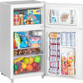 3.5 Cu.Ft Mini Fridge with Freezer for Bedroom and Office