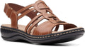 Clarks Leisa Janna Sandal - Comfortable Everyday Leather Flat