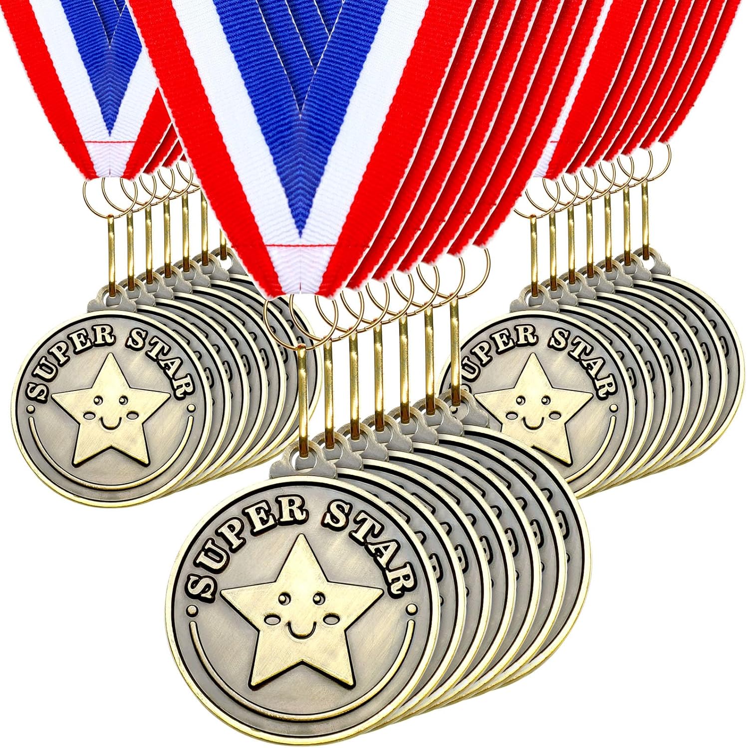 Super Star Award Medals Bulk for Competitions and Parties