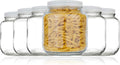 kitchentoolz Half Gallon Wide Mouth Mason Jars - Airtight Seal