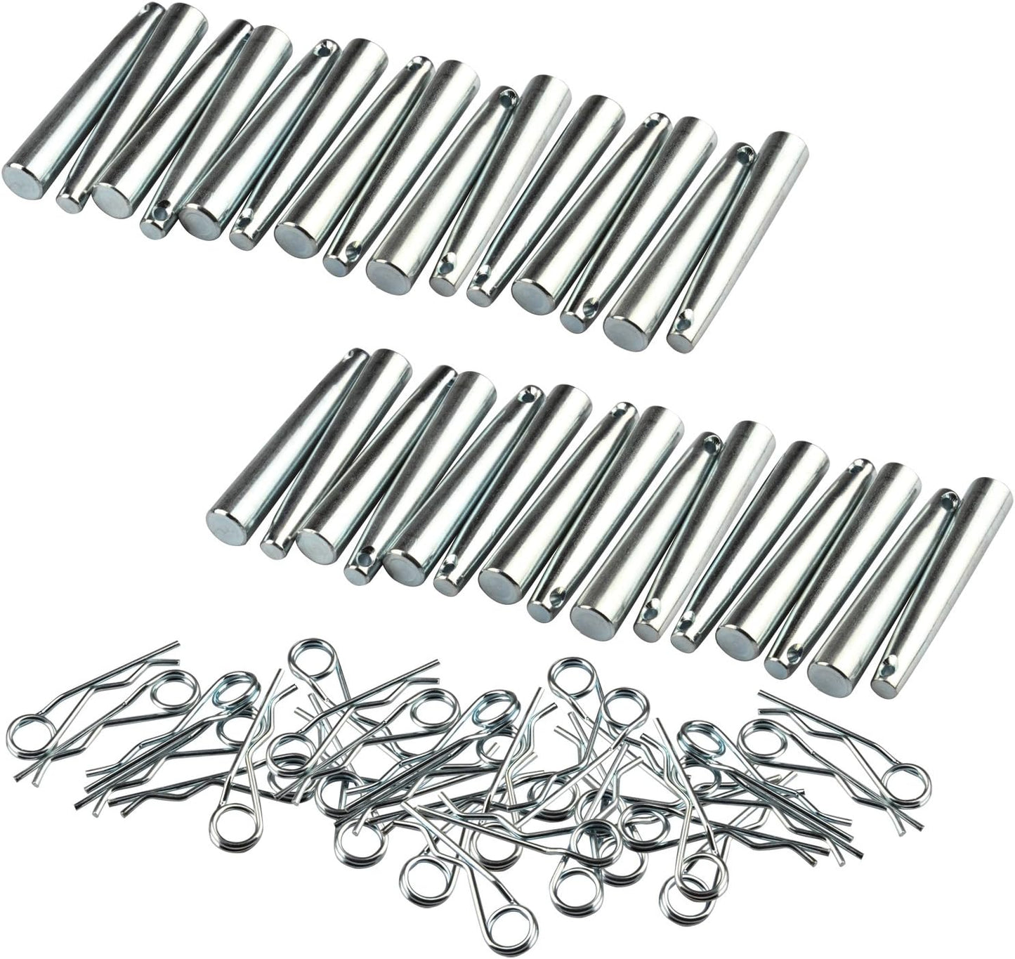 30 Sets Conical Coupler Pins with R-Clip for Stage Lights