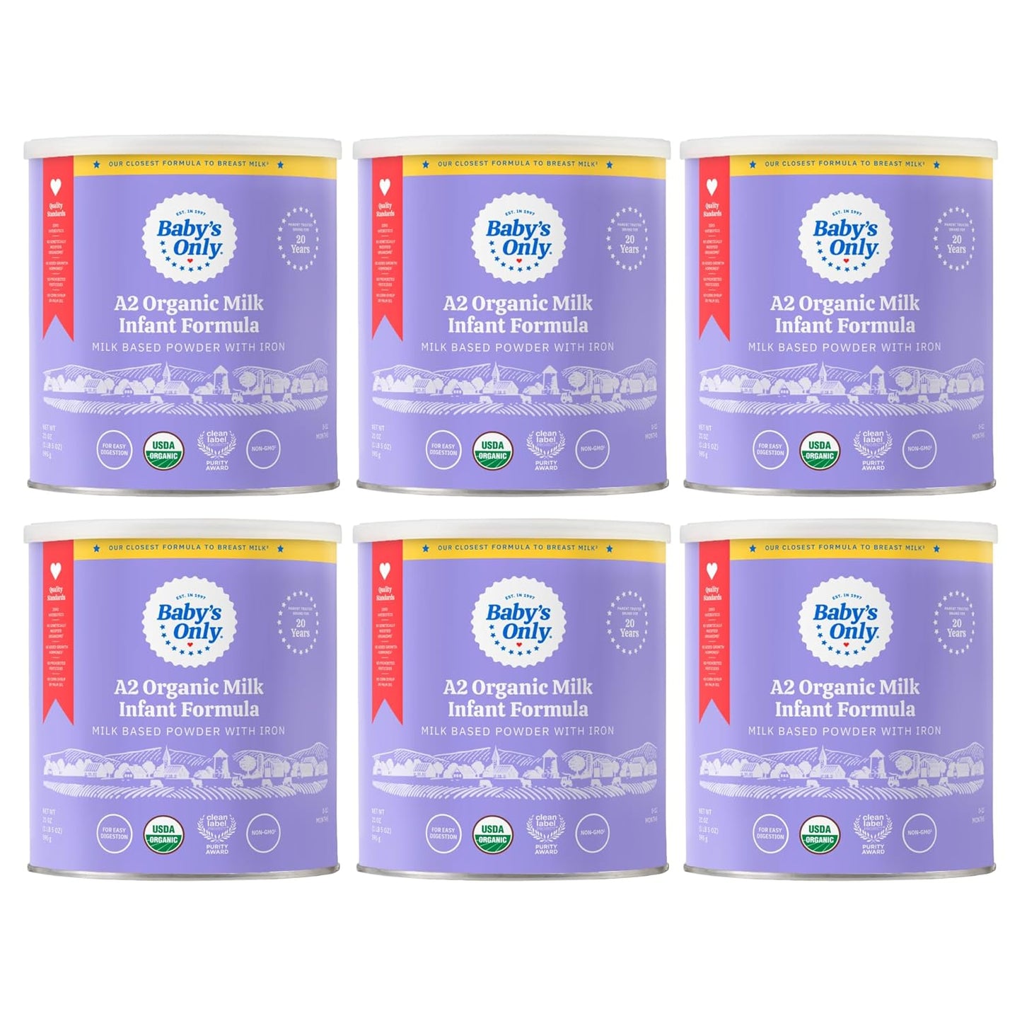 Baby's Only A2 Organic Milk Infant Formula for Easy Digestion