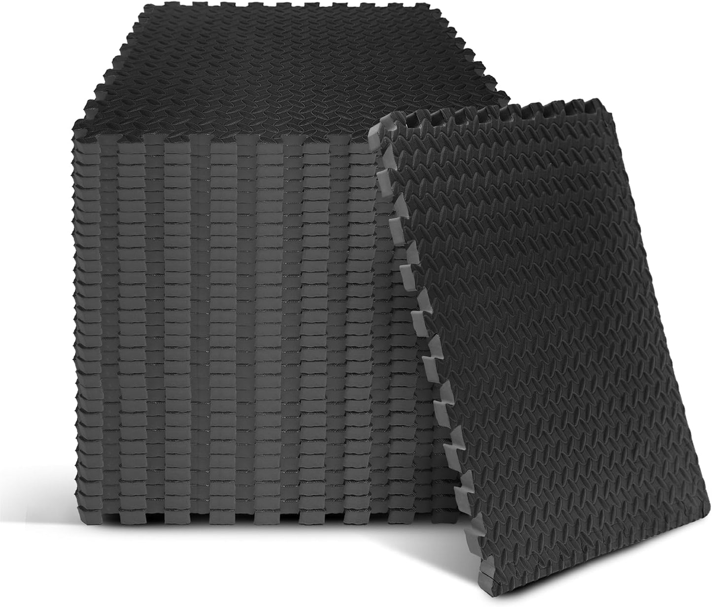 Yes4All Puzzle Exercise Mat for Home Gym - EVA Foam Tiles