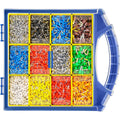 Wire Ferrules Connectors Kit AWG22-7 5000PCS - Organized Assorted Pins