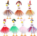 All Season Porch Goose Outfits Clothes Costume Set - 7 Holiday Looks