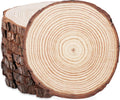 ilauke 8Pcs 9-10in Natural Wood Slices for Centerpieces - Rustic DIY