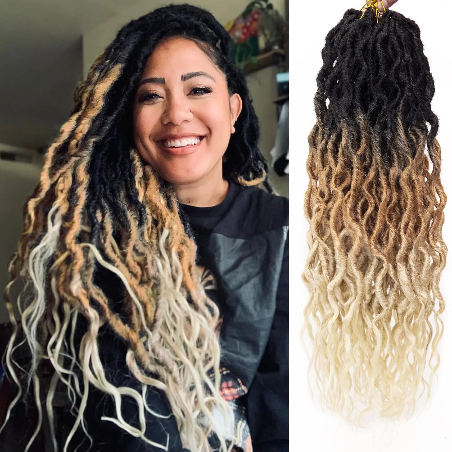 8Packs Faux Locs Crochet Hair for Stylish Black Women