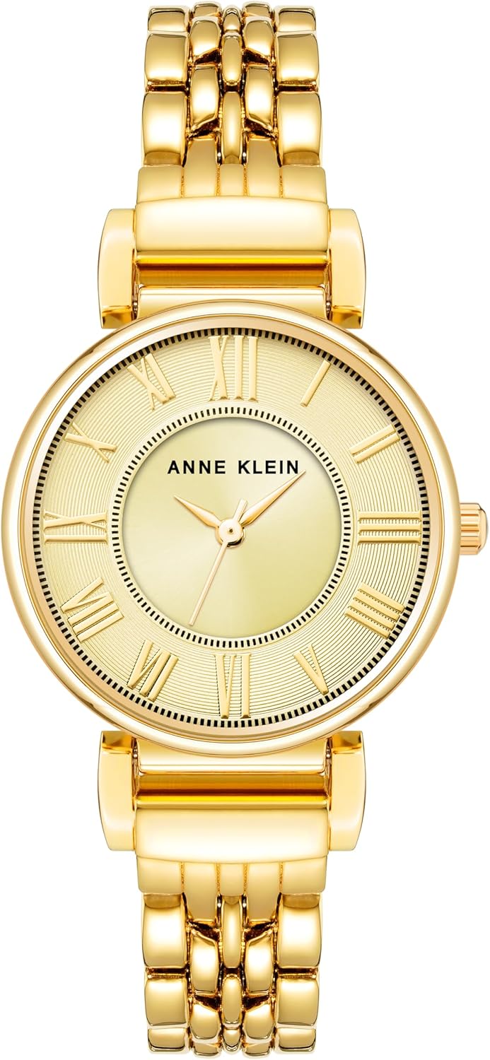 Anne Klein Women's Bracelet Watch with Gold-tone Elegance