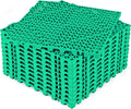 Modular Interlocking Drainage Cushion Tiles 12P 11.8in - Anti-Fatigue