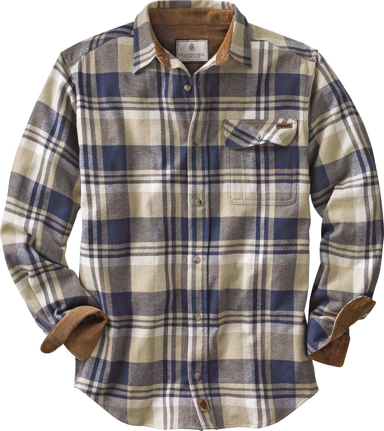 Legendary Whitetails Men's Flannel Shirt for Comfort and Style