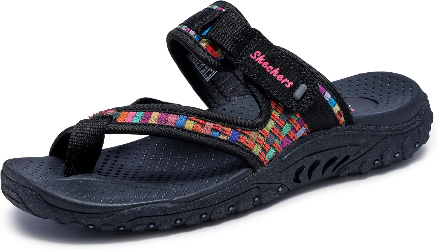 Skechers Women's Reggae Mad Swag Toe Thong Woven Sandal Review