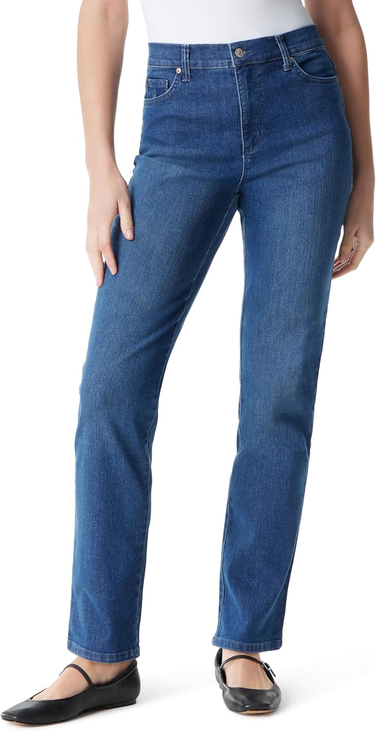 Gloria Vanderbilt Womens Xiley Classic High Rise Jean for All