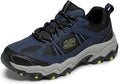 Skechers Men's Stamina Upper Stitch Sneakers - Comfortable Support