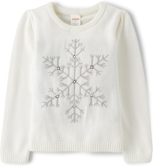 Cozy Long Sleeve Pullover Sweater for Baby Boys and Toddlers