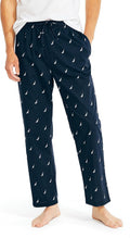 Mens Soft Woven Cotton Elastic Waistband Sleep Pajama Pant
